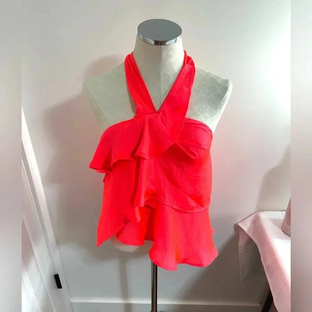 Electric Pink Lexie Late Night Top